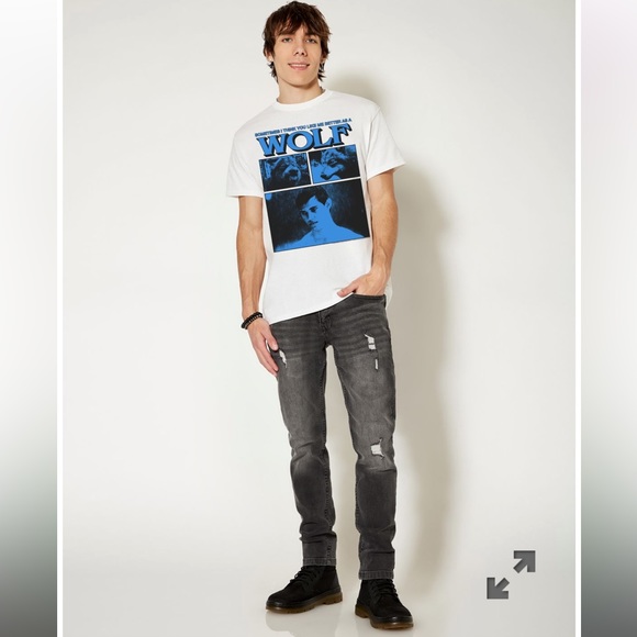 Spencer’s You Like Me Better As A Wolf T Shirt- Twilight S46 - Picture 3 of 5